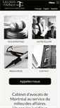 Mobile Screenshot of lecourshebert.com